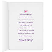 Moeder Birthday Mijn ongelooflijk verbazingwekkend (Binnen (Rechts))