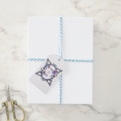 Moeder Bloem Frame Cadeaulabel (Met Touw)