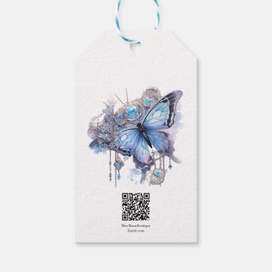 Moeder Bloem Frame Cadeaulabel (Achterkant)