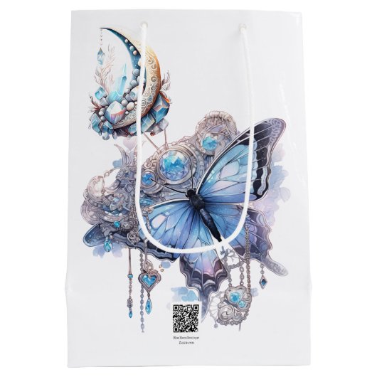 Moeder Bloem Frame Medium Cadeauzakje (Achterkant)