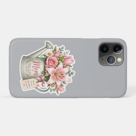 Moeder Bloem Waterkan Case-Mate iPhone Case (Achterkant (horizontaal))