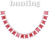 Moeder Bloemen Boeket Moederdag Vlaggetjes