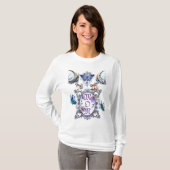 Moeder Bloemen Frame T-shirt (Voorkant volledig)
