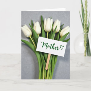 Moeder Bloemen Liefde Kaart