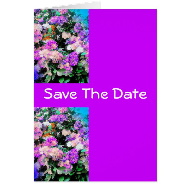 Moeder Bloementuin Save The Date (Voorkant)