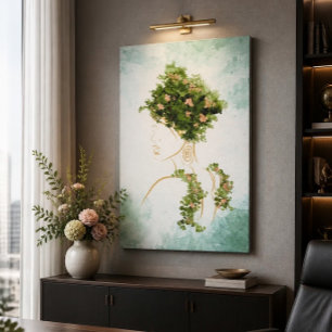 Moeder Bloesem Canvas Print (Diverse Maten)