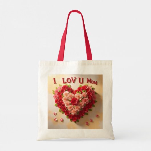 Moeder Boodschappentas Tote Bag (Achterkant)