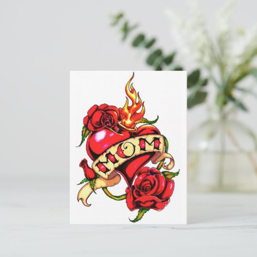 Moeder Briefkaart (Staand voorkant)