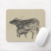 Moeder Buffalo en haar cub Chinese Ox Year MP Muismat (Met muis)