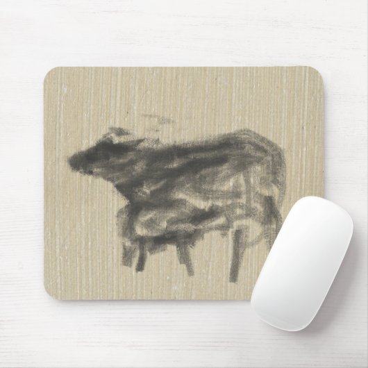 Moeder Buffalo en haar cub Chinese Ox Year MP Muismat (Met muis)