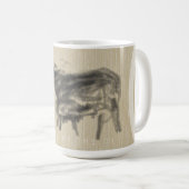 Moeder Buffalo en haar kubus Chinees Ox Jaar per M Koffiemok (Voorkant rechts)