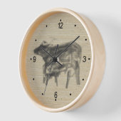 Moeder Buffalo en haar welp Chinees Ox Jaar WC (Hoek)