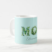 Moeder Buitengewone Bloemen Typografie Koffiemok (Voorkant links)