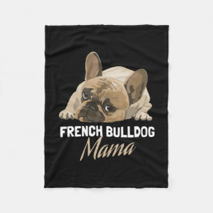 Moeder Bulldog Bull Dog Lovers Fleece Deken