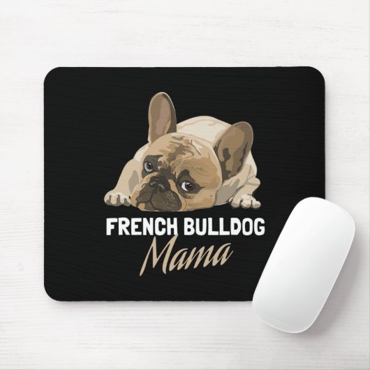 Moeder Bulldog Bull Dog Lovers Muismat (Met muis)
