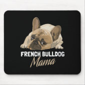 Moeder Bulldog Bull Dog Lovers Muismat (Voorkant)