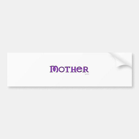 Moeder Bumpersticker (Voorkant)