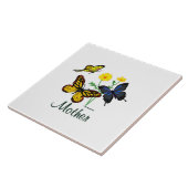 Moeder Butterflies Tegeltje (Zijkant)