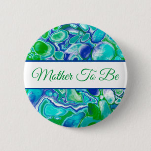 Moeder   Button Baby shower van jongen