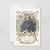 Moeder Cabrini Gebed Religieuze non (Voorkant)