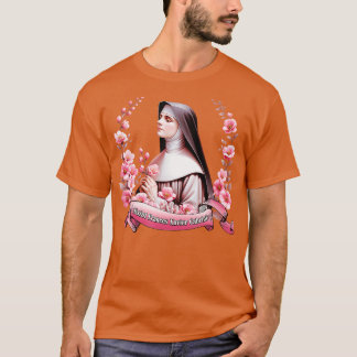 Moeder Cabrini St Frances Xavier Cabrini Katholiek T-shirt