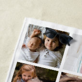 Moeder Cadeau 15 Foto Collage Strand Handdoek (In situ)