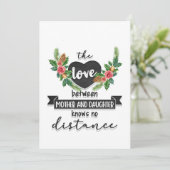 Moeder Cadeau De Liefde Tussen Moeder En Dochter Kaart (Staand voorkant)