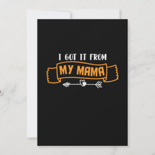 Moeder Cadeau Ik Kreg Het Van Mijn Mama Kaart