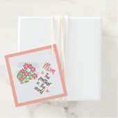  moeder cadeau Label – Bloemen Moederdag (In situ)