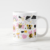 Moeder - Cadeaubeker Jumbo Mok (Rechts)