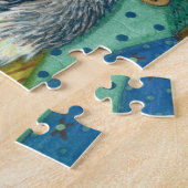 MOEDER CAT EN KITTEN, PATCHWORK QUILTS, PINCUSHION LEGPUZZEL (Zijkant)