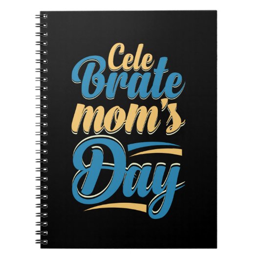 Moeder Celebrate Moederdag Notitieboek (Voorkant)