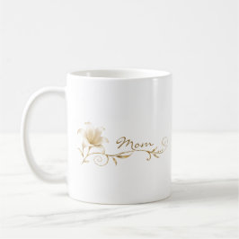 Moeder Champagne Goud Lelie Cadeaobeker Koffiemok