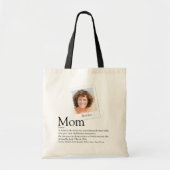 Moeder Citaat Foto Moderne Moederdag Tote Bag (Voorkant)