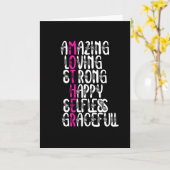 Moeder citeert : Lovely Words | Ontwerp van Moeder Kaart (Gele Bloem)