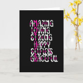 Moeder citeert : Verbazingwekkende moeder | MOEDER Kaart (Gele Bloem)