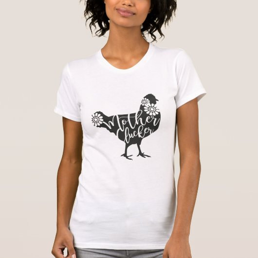 Moeder Clucker T-shirt (Voorkant)