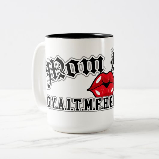 Moeder Code Koffie Mok (Voorkant links)
