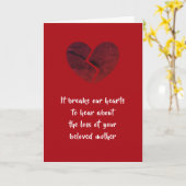 moeder condoleancekaart van dalDesignNZ Kaart (Gele Bloem)