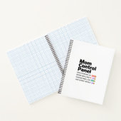Moeder Controlepaneel Notitieboek | Grappig Moeder (Binnen)
