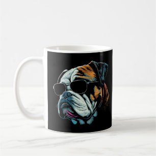 Moeder Cool Dog Zonnebril - English Bulldog Koffiemok