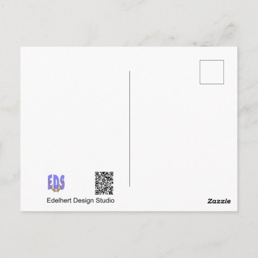 Moeder Coot met Jong Moederdag Briefkaart (Achterkant)