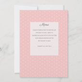 Moeder Dag Tea Party Kaart (Achterkant)