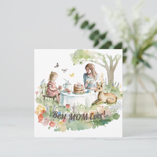 Moeder Daughter Tea Party (Staand voorkant)