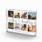 Moeder Daughters Heart Script | Fotoraster collage Fotoblokken (Rechts)