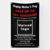 Moeder Day Sale Business Black 2,5 x 4’ banner (Verticaal)