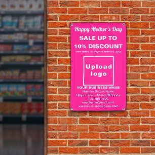 Moeder Day Sale Business Pink 2,5 x 4’ Banner