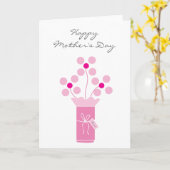 moeder, de Dag van HappyMother Kaart (Gele Bloem)