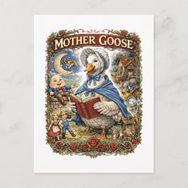 Moeder de Gans Briefkaart