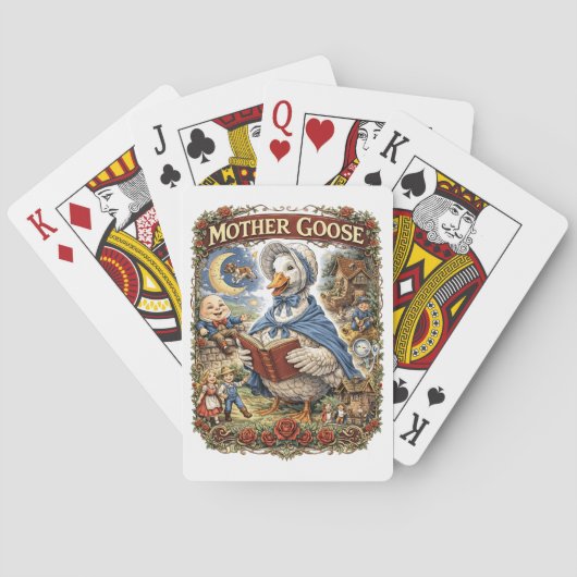 Moeder de Gans Pokerkaarten (Achterkant)